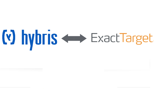 Hybris to ExactTarget screenshot